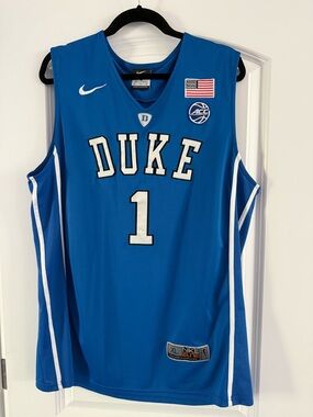 Nike Duke Blue Basketball Jersey Zion Williamson #1